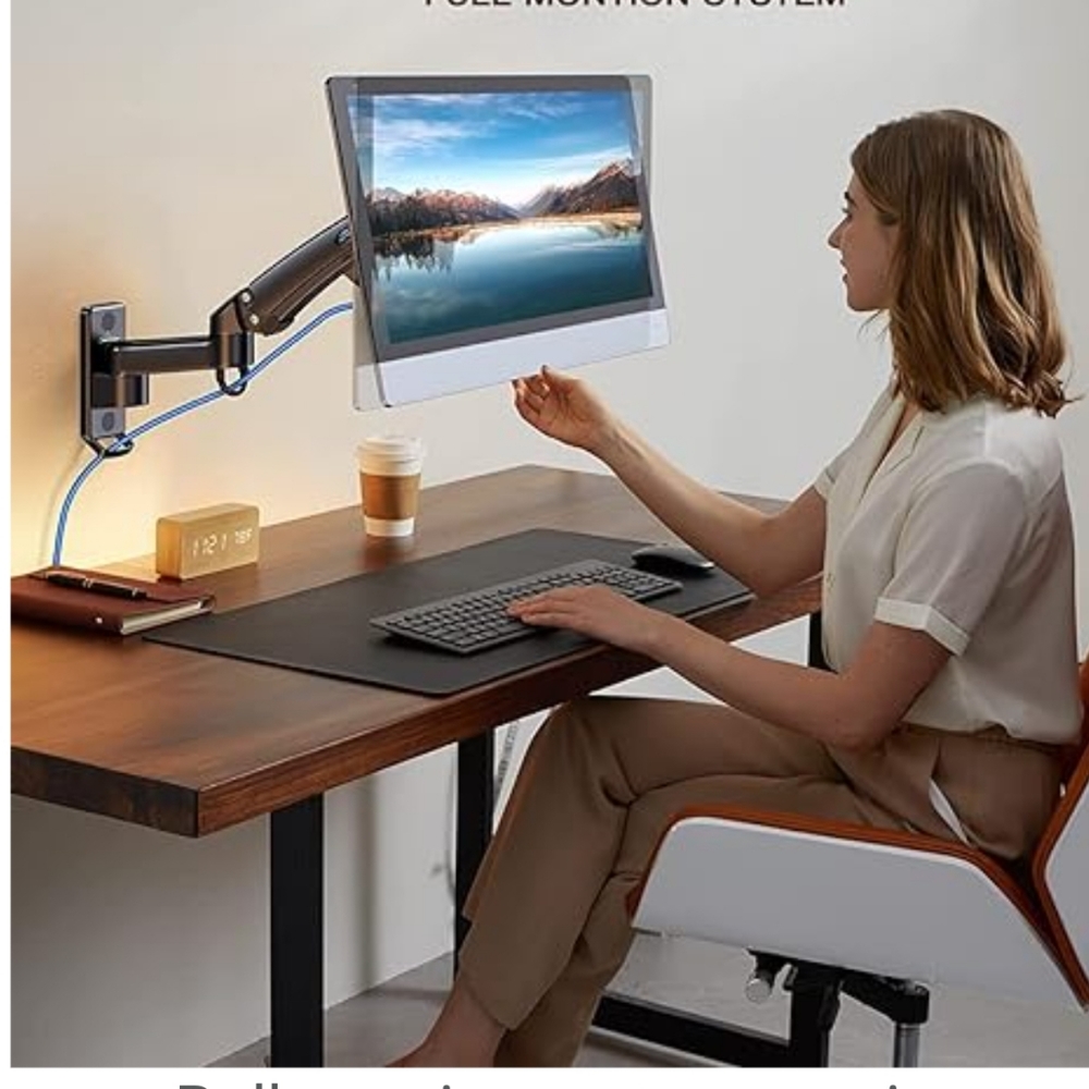 Ultrawide monitor wall mount for 34,35 inch flat, curve screens new open box